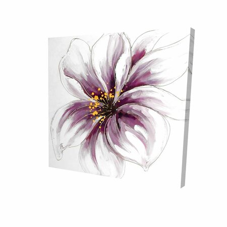 FONDO 16 x 16 in. Purple Orchid-Print on Canvas FO2790539